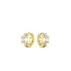 Guess CZ Mini Huggie Earrings, Gold