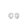 Guess CZ Mini Huggie Earrings, Silver