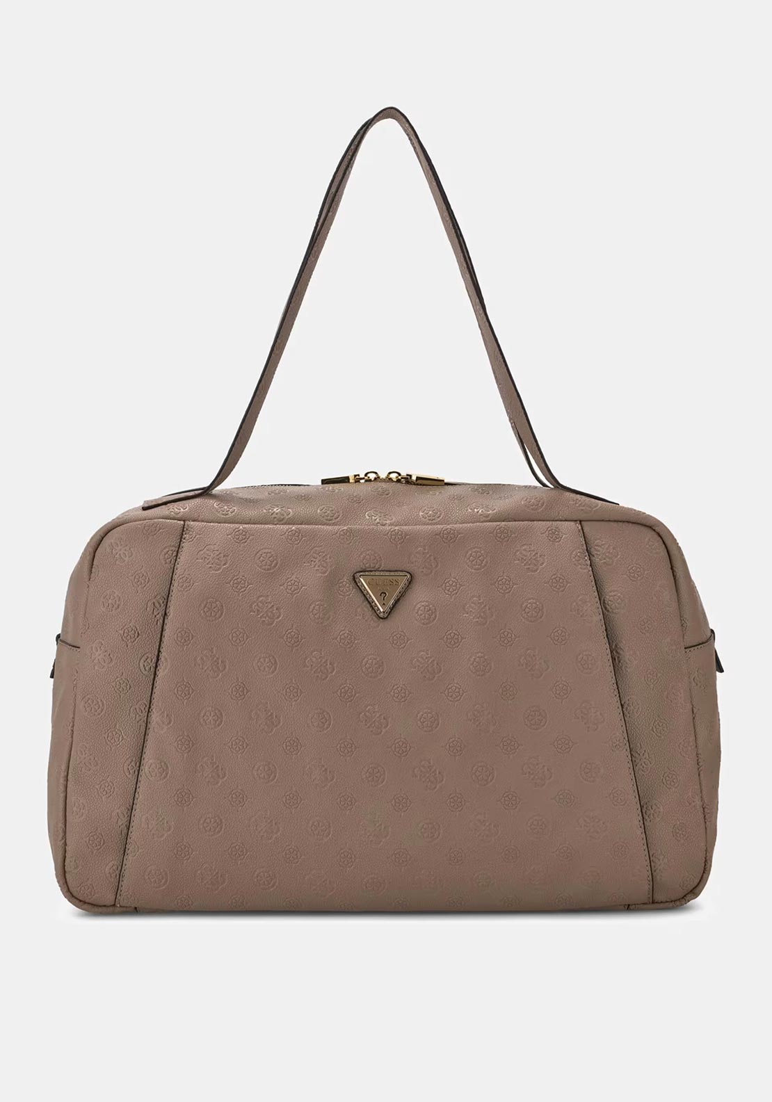Guess Devon Logo Travel Bag, Taupe