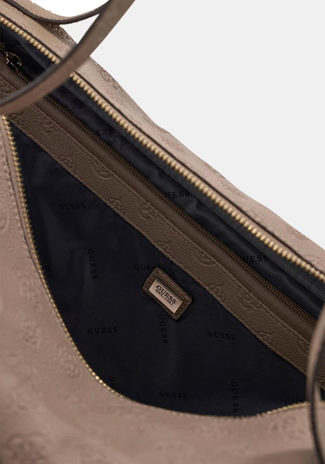 Guess Devon Logo Travel Bag, Taupe