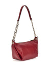 Guess Eco Evaine Top Zip Shoulder Bag, Red