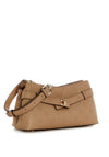Guess Ella Logo Crossbody Bag, Beige