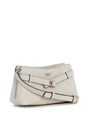 Guess Ella Logo Crossbody Bag, Stone