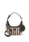 Guess Emelda Pouch & Crossbody Bag, Black Multi
