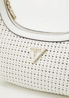 Guess Emelda Pouch & Crossbody Bag, White