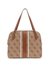 Guess Erenia 4G Travel Tote Bag, Dark Taupe