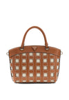 Guess Frankie Girlfriend Satchel Bag, Brown