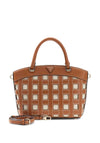 Guess Frankie Girlfriend Satchel Bag, Brown