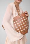Guess Frankie Girlfriend Tote Bag, Brown