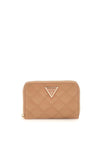 Guess Giully Quilted Wallet, Light Beige
