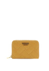 Guess Gracelynn Quilted Wallet, Mustard