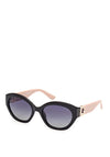 Guess GU00104 Sunglasses, Black & Pink