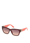 Guess GU00105 Sunglasses, Pink & Tortoise
