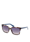 Guess GU7865 Sunglasses, Blue Havana
