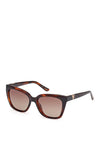 Guess GU7878 Polarised Sunglasses, Havana