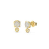 Guess L.O.V.E Earrings, Gold