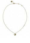 Guess Lovely Heart Necklace, Gold