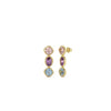 Guess Mamounia Drop Earrings, Gold Multi