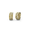 Guess Mon Amour Hinge Hoop Earrings, Gold