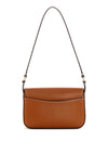 Guess Ruby Small Shoulder Bag, Caramel Brown