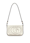 Guess Ruby Small Shoulder Bag, Off White