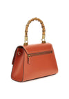 Guess Stephi Bamboo Handle Grab Bag, Orange