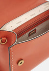 Guess Stephi Bamboo Handle Grab Bag, Orange
