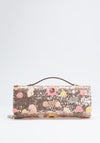 Guess Tasmin Mini Sequin Floral Clutch Bag, Multi