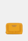 Guess Tatum Threaded Medium Wallet, Yellow