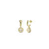 Guess Till Morning Drop Earrings, Gold