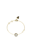 Guess Unique Solitaire CZ Bracelet, Gold