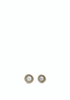 Guess Unique Solitaire CZ Earrings, Gold