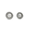 Guess Unique Solitaire Earrings, Silver