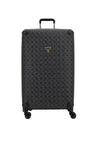 Guess Wilder Travel 4G Peony Logo 28” Wheel Spinner Suitcase, Charcoal