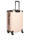 Guess Wilder Travel 4G Peony Logo 28” Wheel Spinner Suitcase, Light Nude