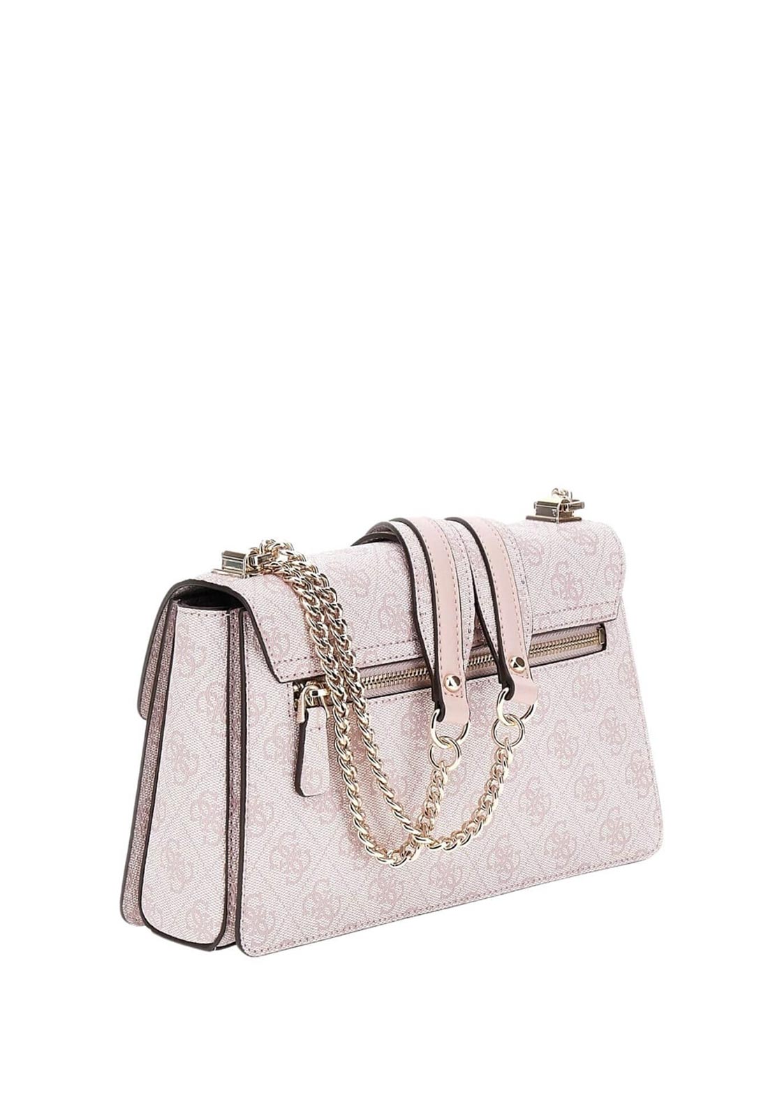 Guess Zamira G Logo Convertible Crossbody Bag, Pink