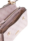 Guess Zamira G Logo Convertible Crossbody Bag, Pink