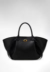 Guess Allegra Girlfriend Faux Leather Tote Bag, Black