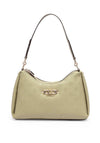 Guess Anise Double Zip Detail Shoulder Bag, Green
