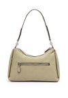 Guess Anise Double Zip Detail Shoulder Bag, Green