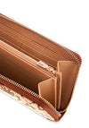 Guess Audrey Logo SLG Large Zip Around Wallet, Beige