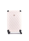 Guess Berta 4G Logo 28” 8-Wheeler Spin Suitcase, Pale Pink