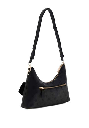 Guess Blake Double Pocket Small Shoulder Bag, Black