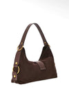 Guess Camden Large Shoulder Bag, Chocolate Brown