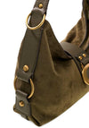 Guess Camden Large Shoulder Bag, Olive Green