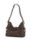 Guess Camden Mini Shoulder Bag, Chocolate Brown