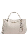 Guess Carmella Medium Girlfriend Grab Bag, Cream