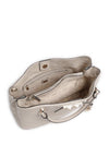 Guess Carmella Medium Girlfriend Grab Bag, Cream
