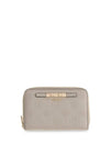 Guess Carmella SLG Medium Zip Around Wallet, Cream