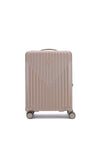 Guess Centennial Smooth 18” 8-Wheeler Spin Cabin Suitcase, Warm Taupe